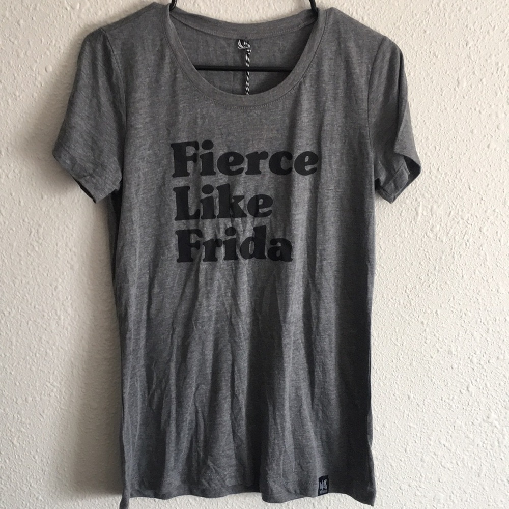 Frida Kahlo Graphic Tee “Fierce Like Frida”